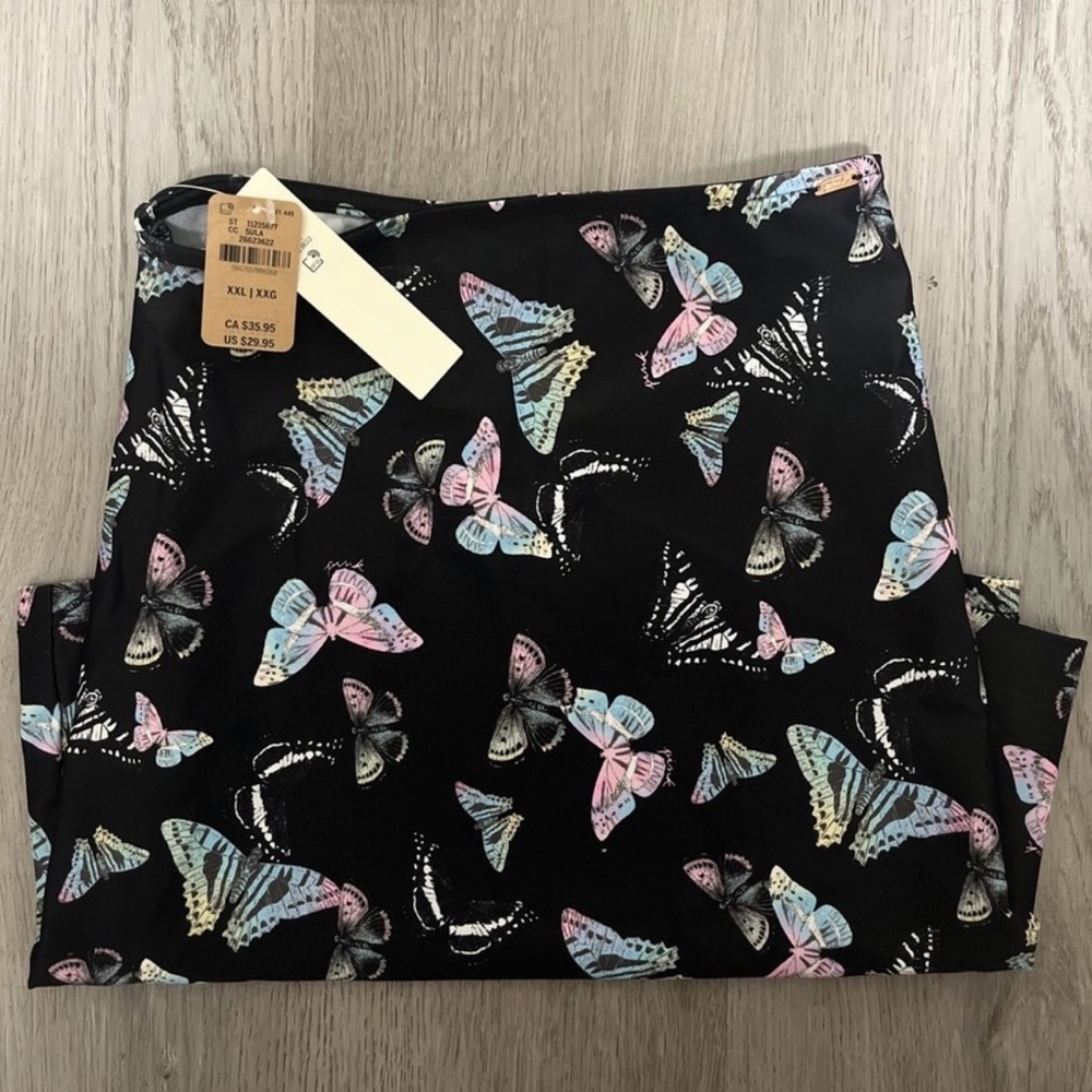 Pink Victoria secret Butterfly Print Skirt